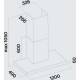 Falmec PLANE Plus 120 Black (CPLN20.E22P2#ZZZN490F)