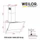 WEILOR PDS 6230 WH 1000 LED strip