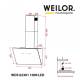WEILOR WDS 62301 R BL 1000 LED