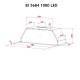 PERFELLI BI 5684 BL 1000 LED