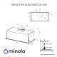 Minola HBI 6673 WH GLASS 1000 LED Line