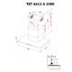 PERFELLI TET 6612 A 1000 BL LED