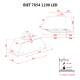 PERFELLI BIET 7854 BL 1200 LED