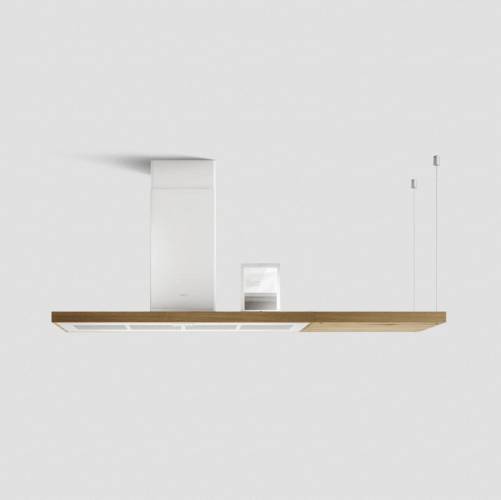 Elica BIO ISLAND WH/A/120X53 ROVERE