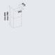 Falmec VERSO 85 White Glass (800) (CVXN85.E0P2#ZZZF490F)