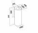 Falmec POLAR EVO 35 Stainless steel (800) (CPON90.E11P2#EUI490F)