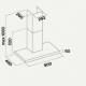 Falmec PLANE Black 90 (800) (CPCN90.E2P2#ZZZN491F)