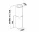 Falmec POLAR EVO Isola 35 Stainless steel (800) (CPOI90.E11P2#EUI490F)