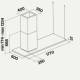 Falmec ZENITH NRS Isola 180 Glass Stainless steel (800)