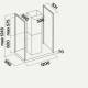 Falmec EUROPA Isola 120 Glass Stainless Steel (800)