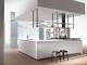 Falmec EUROPA Isola 120 Mensola 90 Glass Stainless Steel