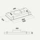 Falmec SKEMA Isola 120 WHITE 800