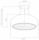 Elica SEASHELL BL/F/80